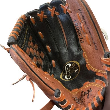 Used Rawlings PLAYERS SERIES BB/SB Glove RH Throw Brown 9 1/2" 11859-S000023699