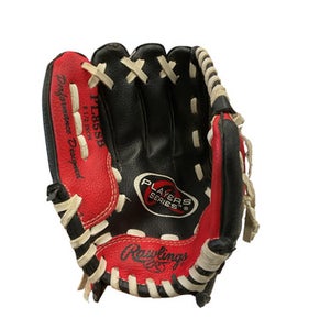 Used Rawlings PLAYERS SERIES BB/SB Glove LH Throw Red And Black 8" 11859-S000023141