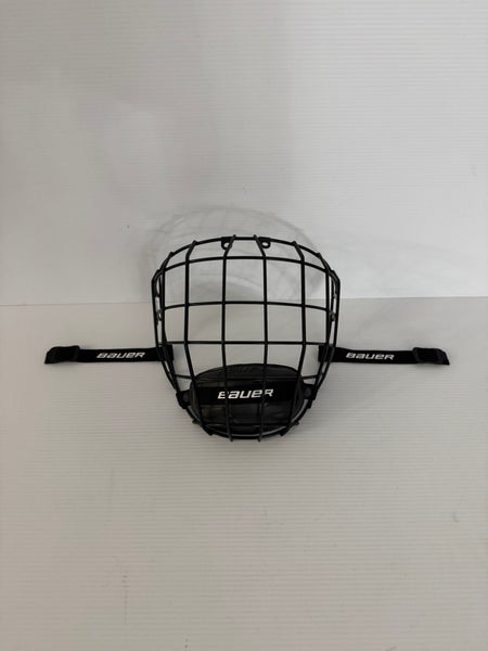 Used Large Bauer Profile II Full Cage - Black