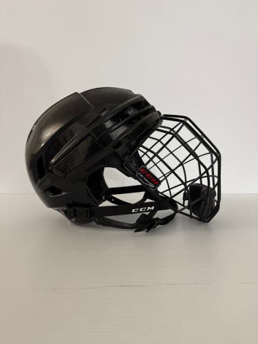 Used Black Medium CCM Super Tacks X Pro Stock Helmet