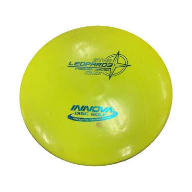 Used Innova STAR LEOPARD3 176G Disc Golf Driver Yellow 11859-S000026015