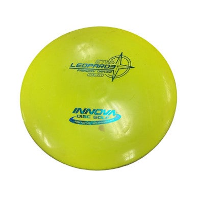 Used Innova STAR LEOPARD3 176G Disc Golf Driver Yellow 11859-S000026015