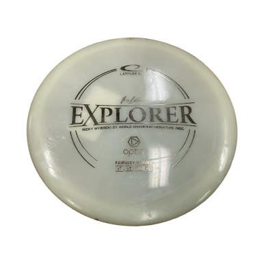 Used Latitude 64 RW CHAMPION EXPLORER 172G Disc Golf Driver White 11859-S000025994