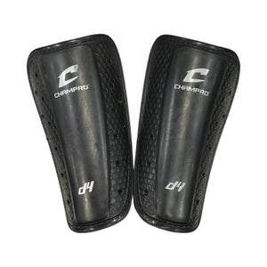 Used Champro Soccer Shin Guards Junior Black MD 11859-S000025918