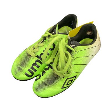 Used Umbro Soccer Cleats Green Junior 01 11859-S000021991