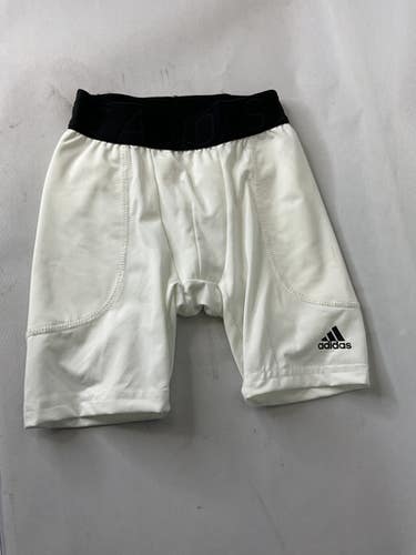 Used Adidas Compression Shorts Y White XS 11859-S000018540