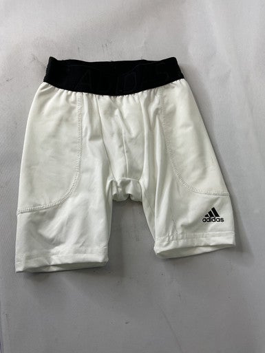 Used Adidas Compression Shorts Y White XS 11859-S000018540