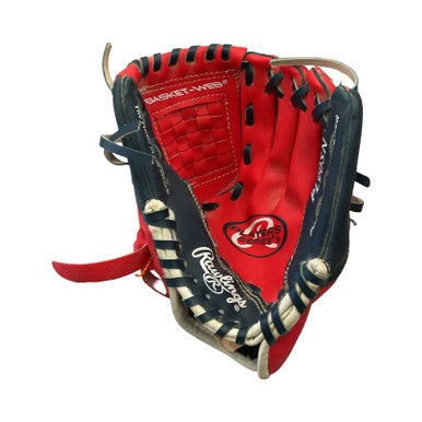 Used Rawlings PLAYER SERIES BB/SB Glove T-ball Red 10 1/2" 11859-S000025245