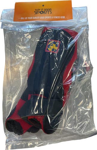 Used Soccer Shin Guards Adult Black LG 11859-S000024241