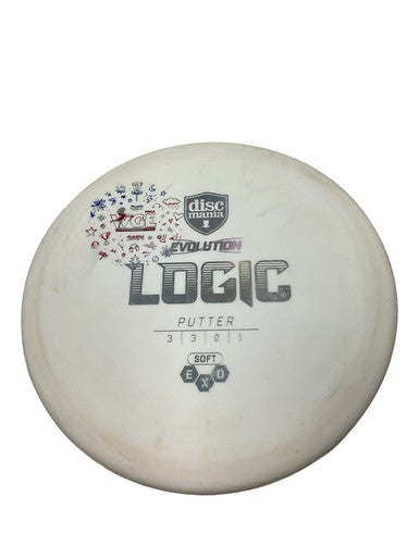 Used Discmania LOGIC Disc Golf Driver White 11859-S000022637