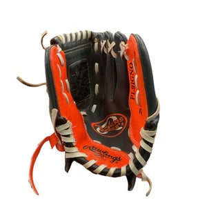 Used Rawlings PLAYERS SERIES BB/SB Glove RH Throw Black 9" 11859-S000021653