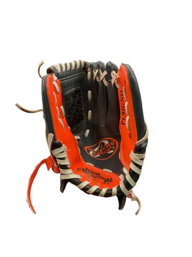 Used Rawlings PLAYERS SERIES BB/SB Glove RH Throw Black 9" 11859-S000021653