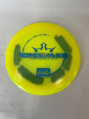 Used Dynamic Discs TRESPASS Disc Golf Driver Yellow 11859-S000019062