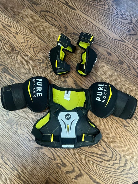 Junior small Pure Hockey Shoulder pads and elbow pads
