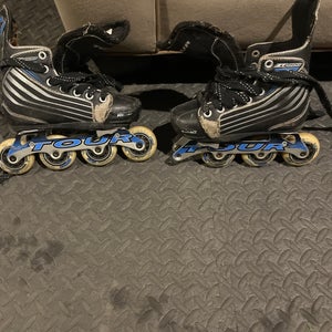 Tour Code 9 ZT 800 Inline Skates Regular Width SizeJ11- 1 (Used)