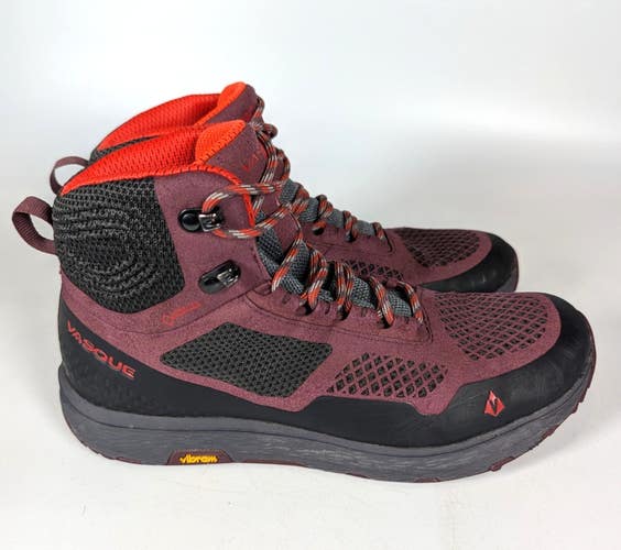 Vasque Breeze LT Hiking Shoe Boot GTX Vibram Purple High Woman Size 9 M