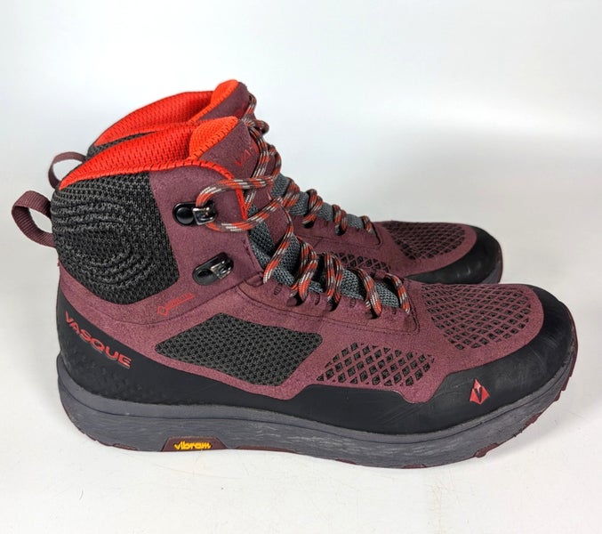 Vasque Breeze LT Hiking Shoe Boot GTX Vibram Purple High Woman Size 9 M
