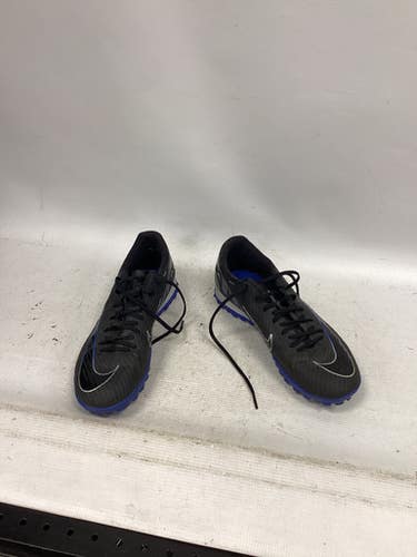Used Nike AIR ZOOM Soccer Turf Shoes Black Senior 8 11851-S000039626