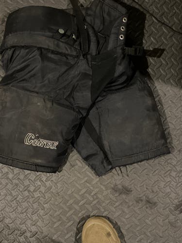 Men's Junior Medium Contact Hockey Pants (Used) please look at description for exact size