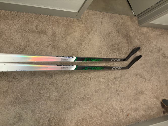 Senior CCM Jetspeed FT6 Pro Left Hand Hockey Stick (Used)