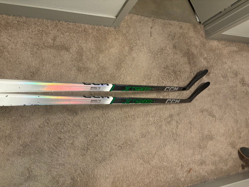 Senior CCM Jetspeed FT6 Pro Left Hand Hockey Stick (Used)