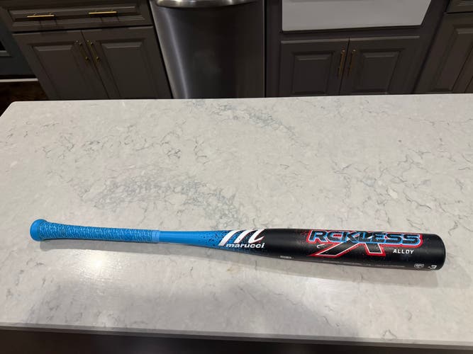 2026 Marucci Rckless Alloy BBCOR Certified Bat (-3) 29 oz 32" (New)