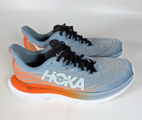 Hoka One One Mens Mach 5 1127893 MSPBL Blue Running Shoes Sneakers Size 9.5 D