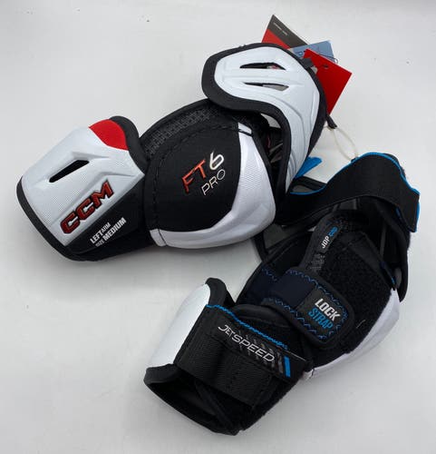 NEW CCM Jetspeed FT6 Pro Elbow Pads, Sr. Medium