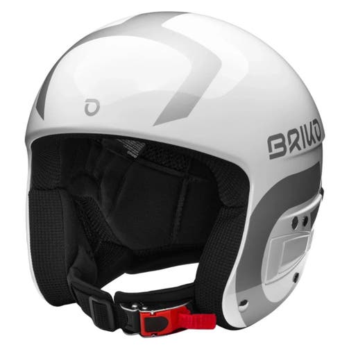 New! Briko Vulcano 6.8 Fis Racing Ski Helmet 56cm EPP White