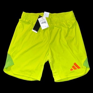 ADIDAS TIRO24 PRO GK GOALKEEPER SOCCER SHORTS IK4904 Solar Yellow men’s Large L