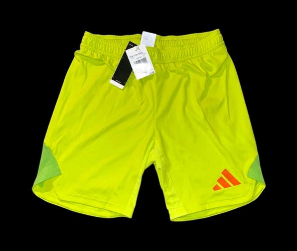 ADIDAS TIRO24 PRO GK GOALKEEPER SOCCER SHORTS IK4904 Solar Yellow men’s Large L