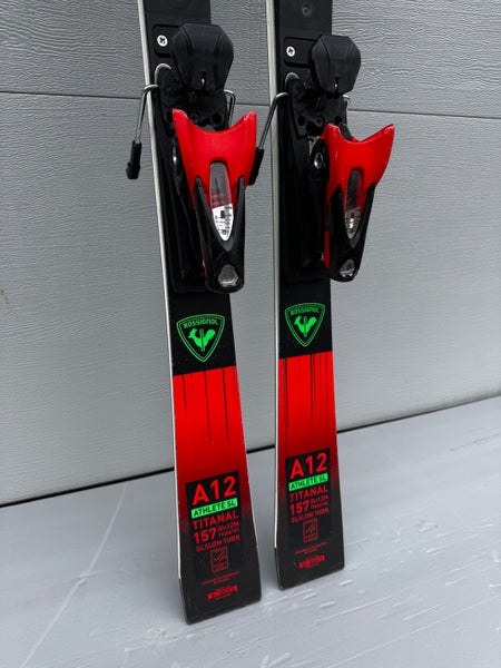 157 cm Rossignol Hero Athlete FIS SL Skis w/SPX -12 bindings