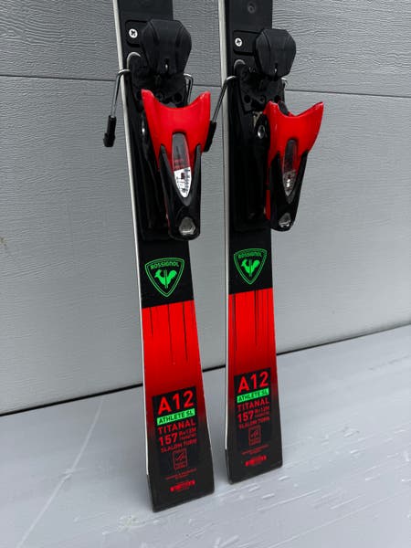 157 cm Rossignol Hero Athlete FIS SL Skis w/SPX -12 bindings