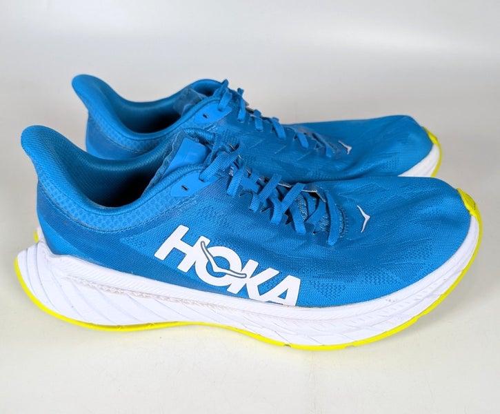 Hoka One One Mens Carbon X 2 1113526 DBCTR Blue Running Shoes Sneaker Size 11D