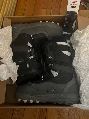 Men's Size M 10.0 (W 11.0) Vans Infuse Snowboard Boots Adjustable Flex All Mountain (Used) 2024/2025