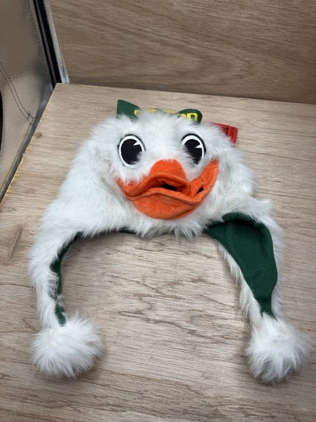 Knit Mascot Zoozatz Braided Beanie Oregon Ducks