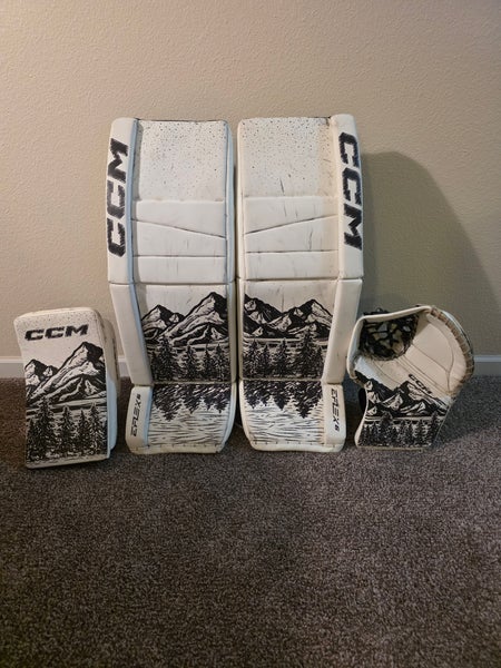 34" CCM Eflex 6 Regular Goalie Full Set (Used)
