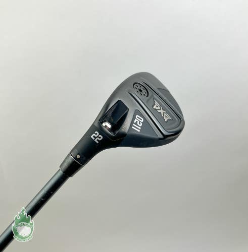 Used Left Handed PXG 0211 Hybrid 22* Accra 60i Regular Flex Graphite Golf Club