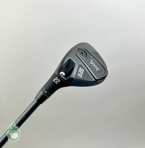 Used Left Handed PXG 0211 Hybrid 22* Accra 60i Regular Flex Graphite Golf Club