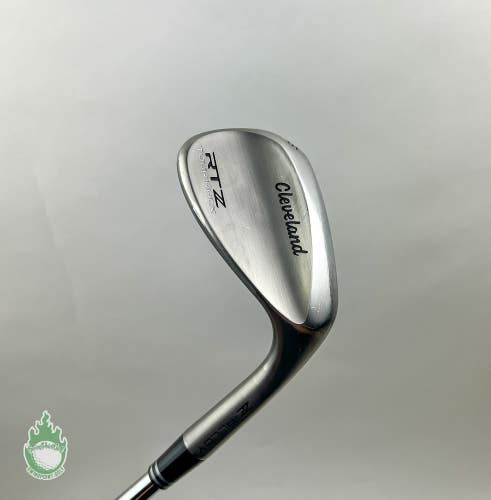 Used Cleveland RTZ Tour Rack MID Wedge 56*-10 S400 Stiff Flex Steel Golf Club