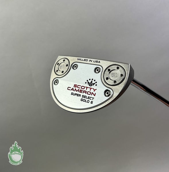 Used Right Handed Scotty Cameron Super Select GOLO 6 33" Putter Steel Golf Club