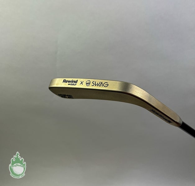 Used RH SWAG Happy Gilmore Tap Tap Taparoo 36" Black Putter Steel Golf Club