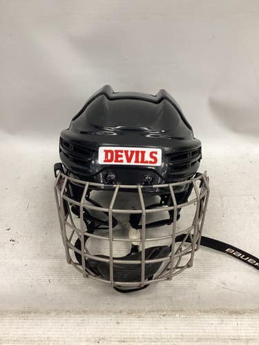 Used Bauer IMS 5.0 S Helmet Cage Combo Black SM 11851-S000039576