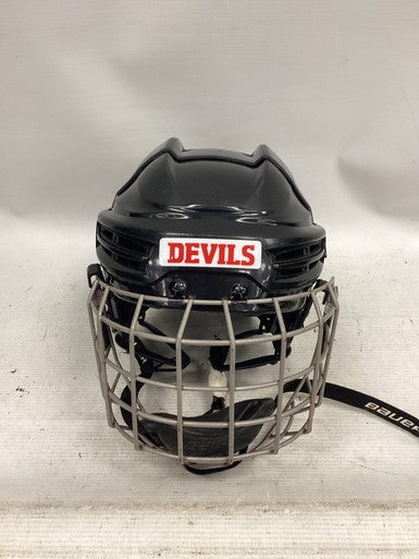 Used Bauer IMS 5.0 S Helmet Cage Combo Black SM 11851-S000039576