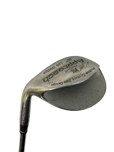 Used Knight APPROACH Golf Wedge Mens LH Silver Lob Wedge 11835-S000200043