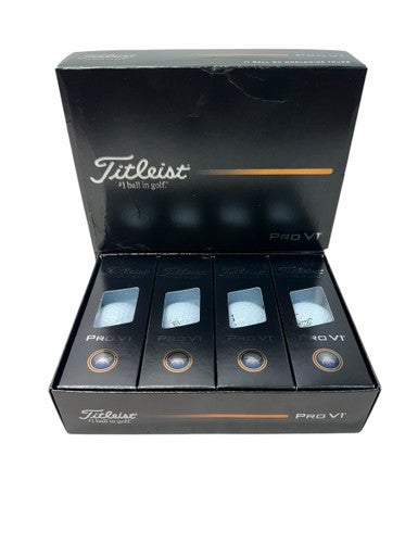Used Titleist 2025 PRO V1 12 Pack - Golf Balls White 11835-S000200090
