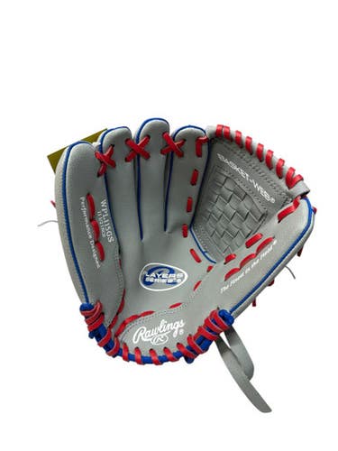 Used Rawlings WPL115GS BB/SB Glove LH Throw Grey 11 1/2" 11835-S000200097