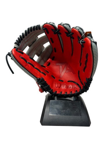 Used Wilson TA7 BB/SB Glove RH Throw Black And Grey 11 1/2" 11835-S000200129