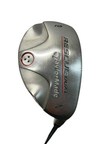 Used Taylormade RESCUE DUAL Mens Hybrid Club RH Silver 2 Hybrid 11835-S000200264