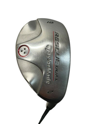 Used Taylormade RESCUE DUAL Mens Hybrid Club RH Silver 2 Hybrid 11835-S000200264